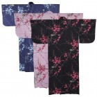 Kimono für Damen - Nachtigall und Pflaume