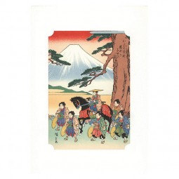 Kunstdruck - Osana-Gyoretsu Hiroshige