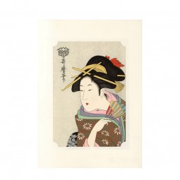 Art Print - Utamaro Bijin