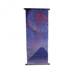 Wandbehang Kakemono - Yamakage ni Uchiage Hanabi